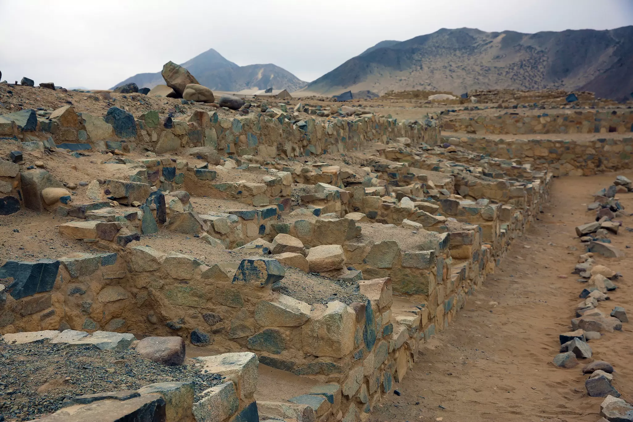 The ancient city of Caral