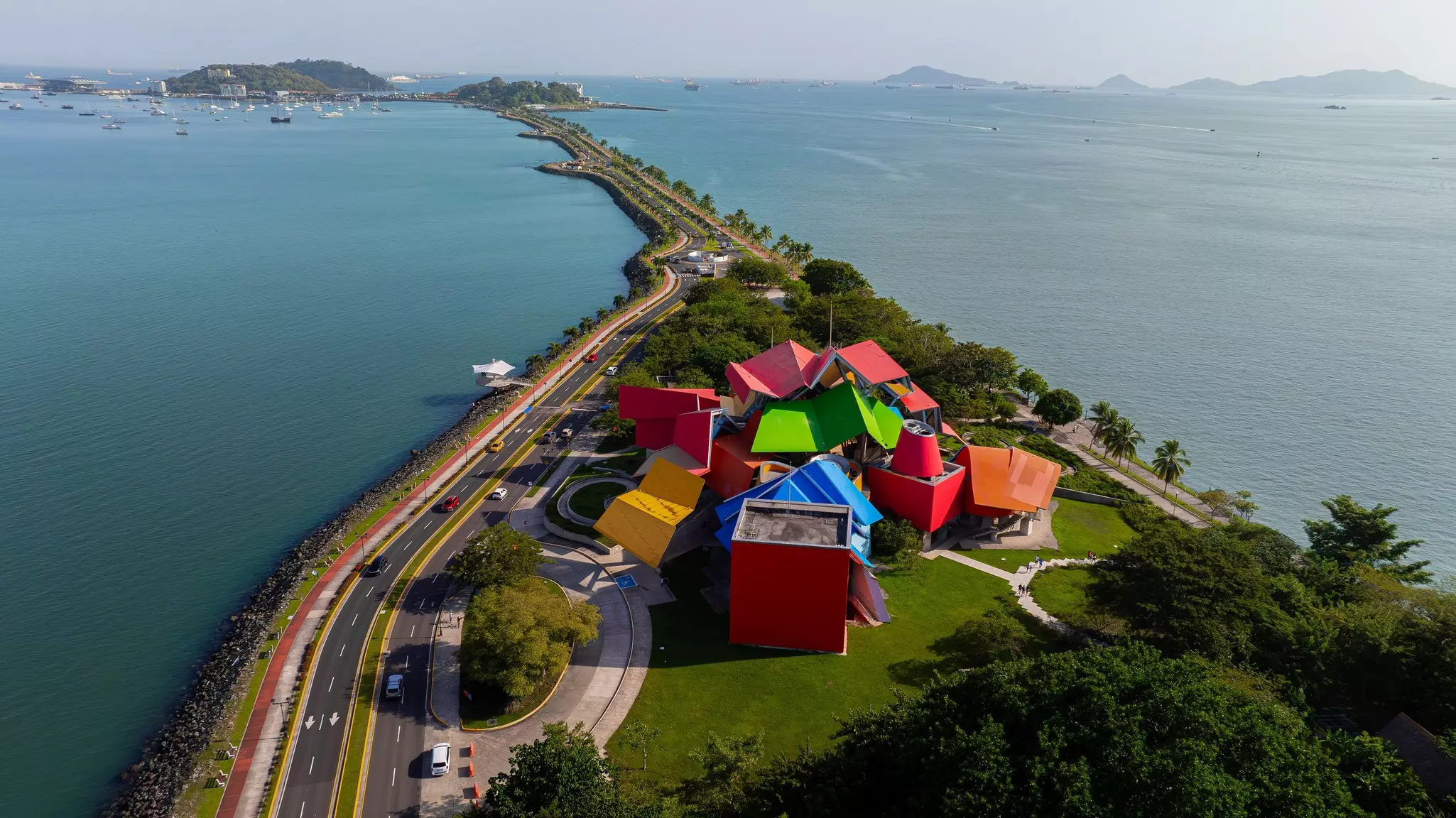 Biomuseo on the Amador Causeway. Jose Mario Espinoza/Shutterstock