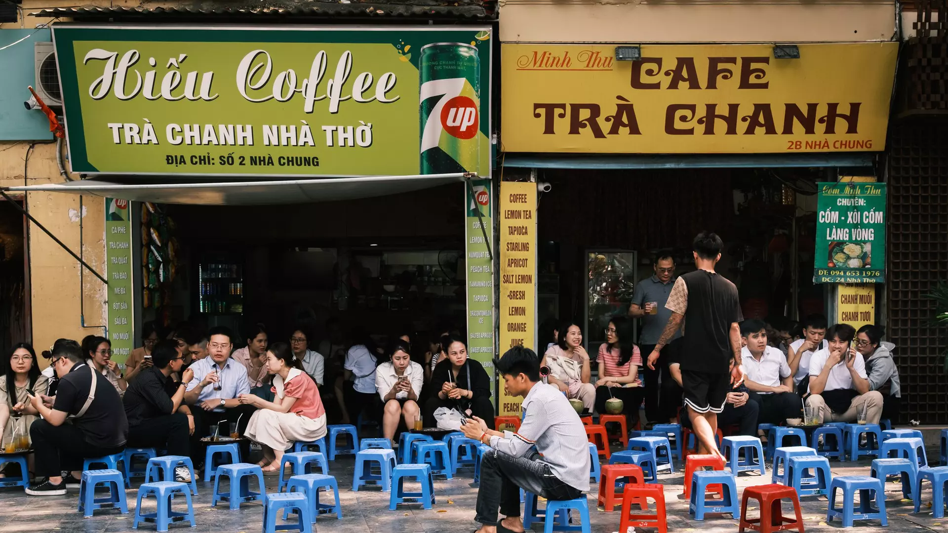 Lemon tea shops, Hanoi