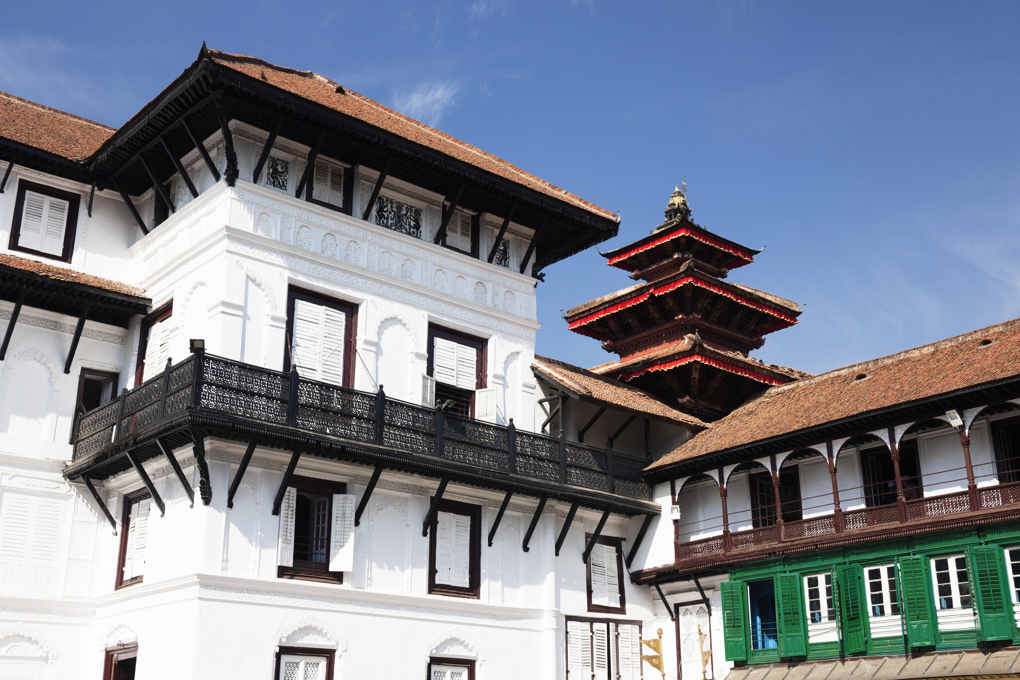 Nepal, Kathmandu, View of Hanuman dhoka temple. (Photo by: JTB/UIG via Getty Images) (Photo by: JTB Photo/UIG via Getty Images)