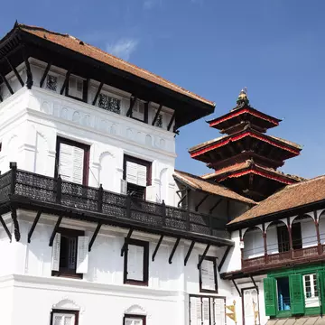 Nepal, Kathmandu, View of Hanuman dhoka temple. (Photo by: JTB/UIG via Getty Images) (Photo by: JTB Photo/UIG via Getty Images)