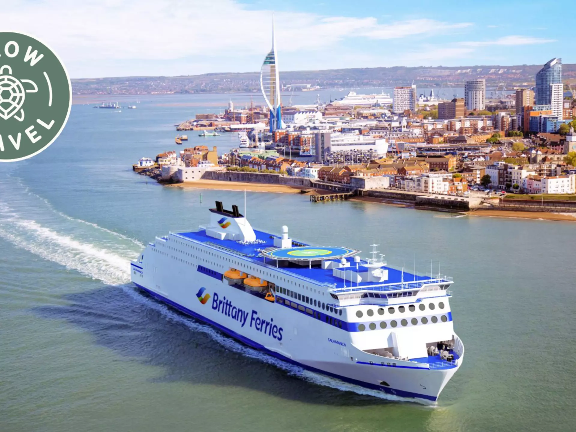 The ferry from Ireland to Spain takes about 30 hours more than the flight – and that makes it wonderful © courtesy Brittany Ferries