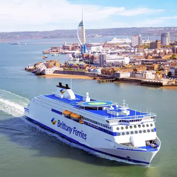 The ferry from Ireland to Spain takes about 30 hours more than the flight – and that makes it wonderful © courtesy Brittany Ferries