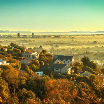 Misty Christchurch morning