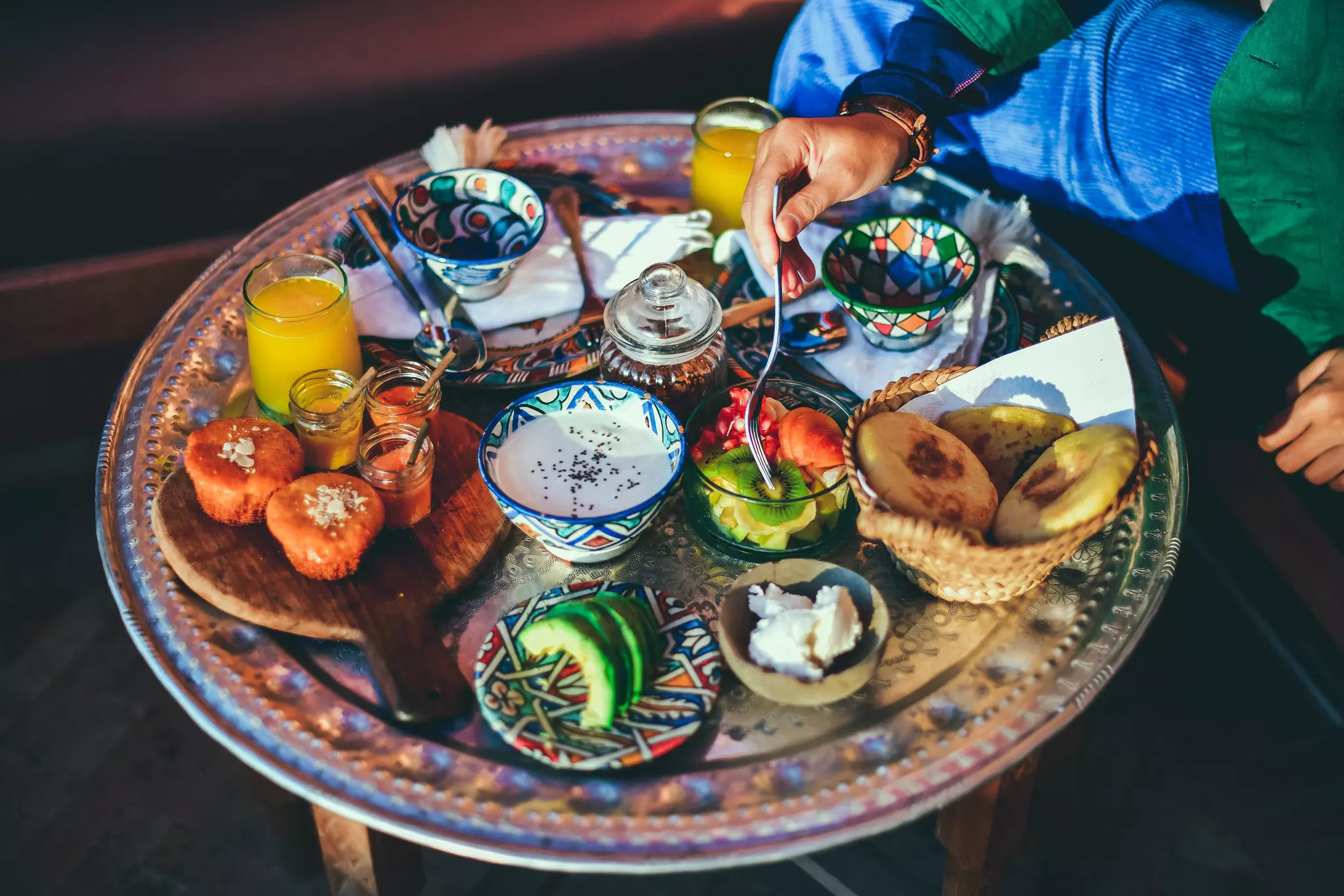 Moroccans take their breakfast meal seriously © Treesuda Lamyai/Shutterstock
