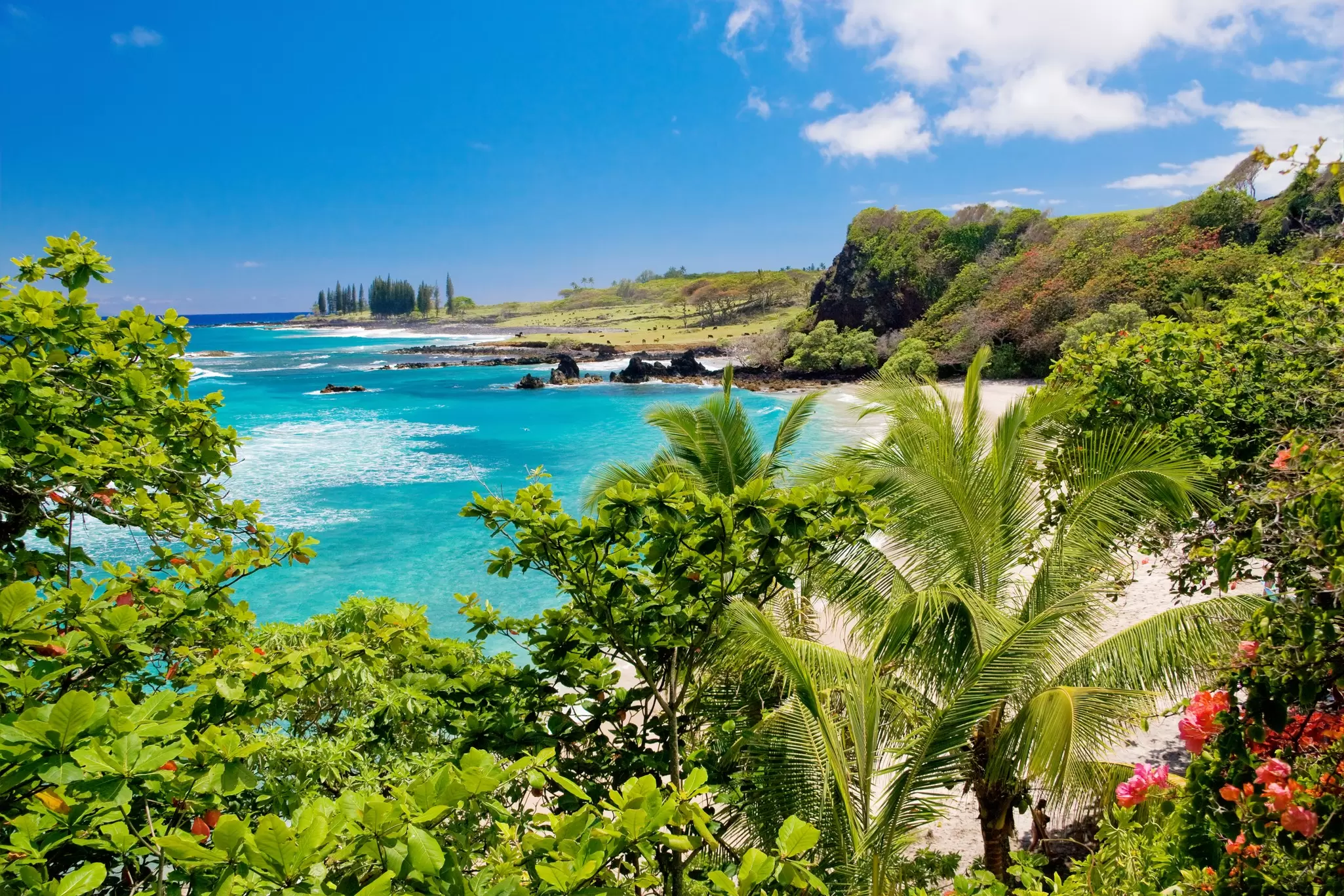 Hamoa Beach in Hawaii