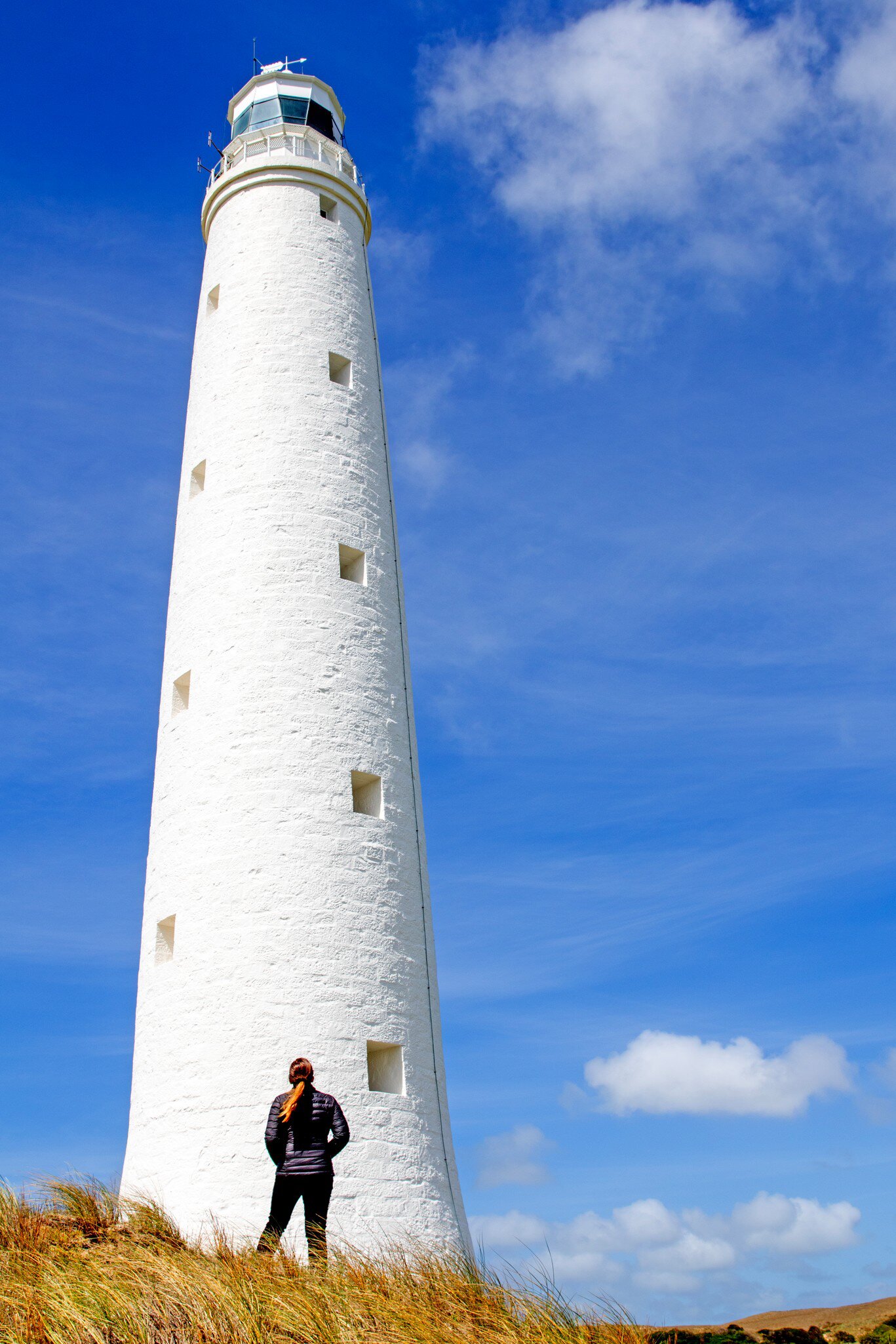 Cape Wickham Lighthouse, King Island, Tasmania, Australia.