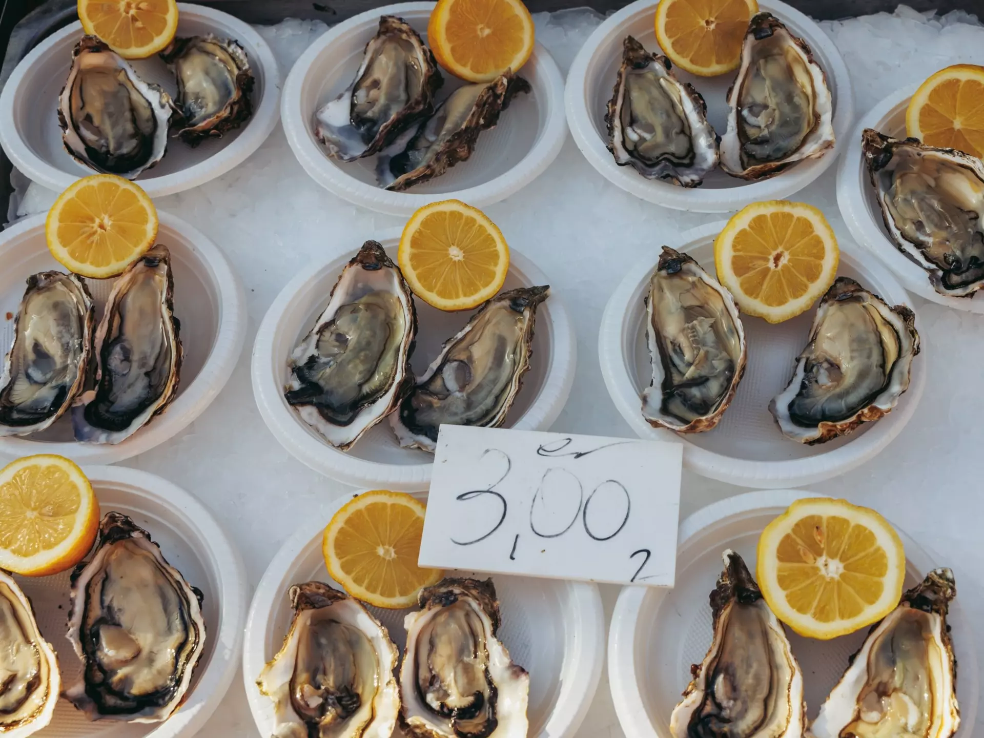 Oyster for sale on La Pescheria fish market in Catania city on the island of Sicily, Italy, License Type: media, Download Time: 2025-05-29T19:38:38.000Z, User: rhylton_redventures, Editorial: false, purchase_order: 65050 - Digital Destinations and Articles, job: Lonely Planet, client: wip, other: Rhianydd Hylton