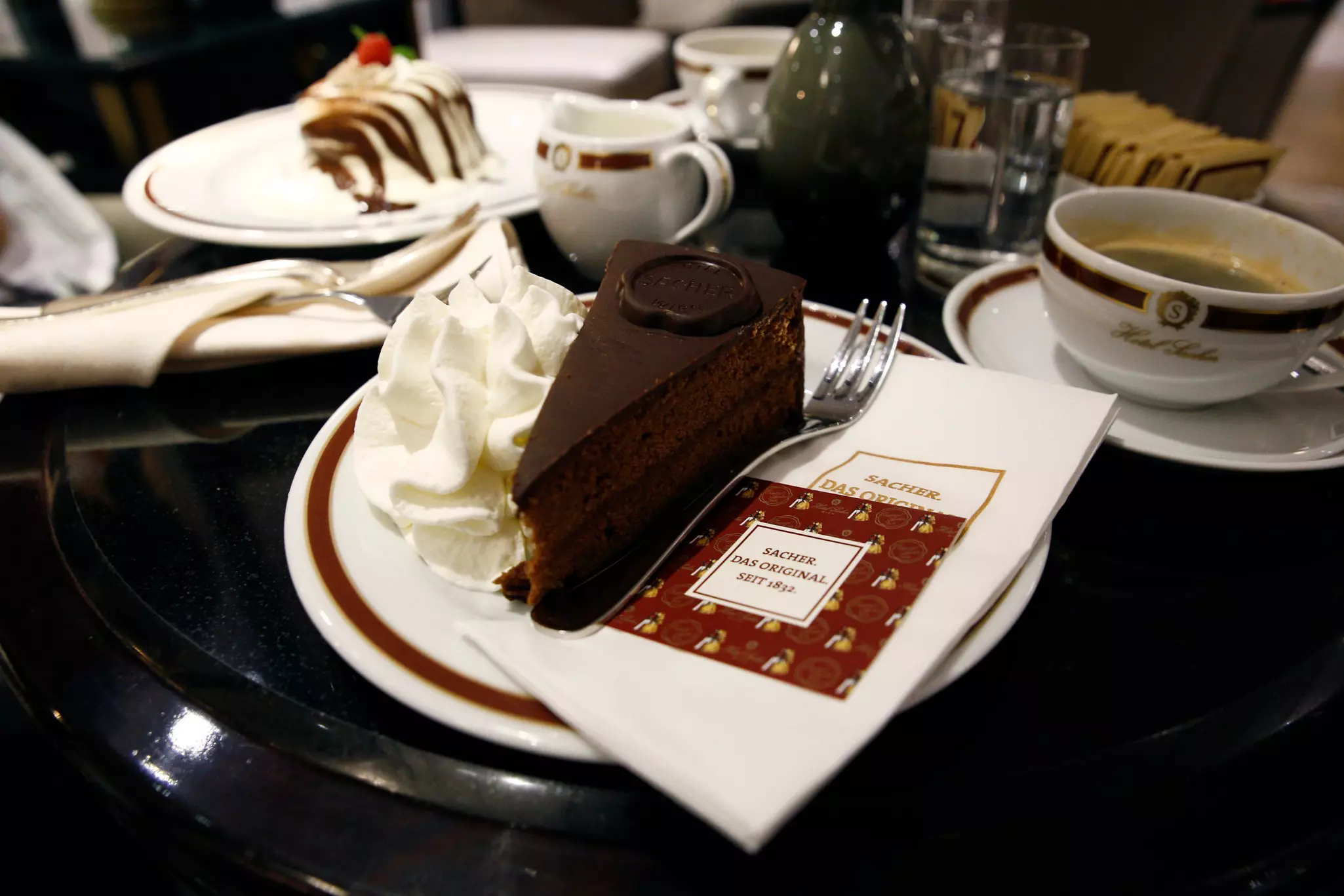 Indulge in a Sacher torte at the namesake coffeehouse in Salzburg © Alexandros Michailidis / Shutterstock