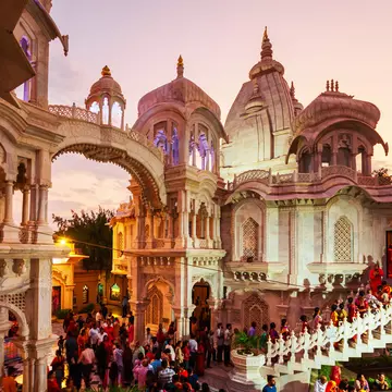 Sri Krishna Balaram Mandir is a Gaudiya Vaishnava temple in the holy city of Vrindavan in Uttar Pradesh state of India