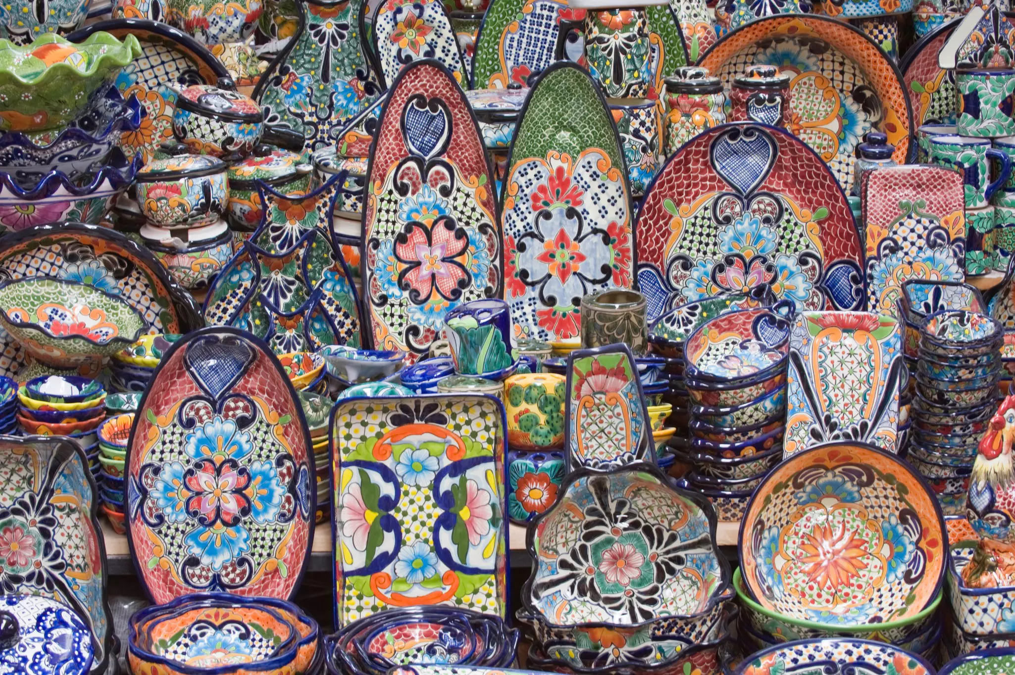 Mexico, Guanajuato, San Miguel de Allende, Souvenir Pottery, License Type: media, Download Time: 2025-05-14T19:33:53.000Z, User: catalinaaragon, Editorial: false, purchase_order: 56530 - Guidebooks, job: Global Publishing WIP, client: Experience Mexico, other: 1