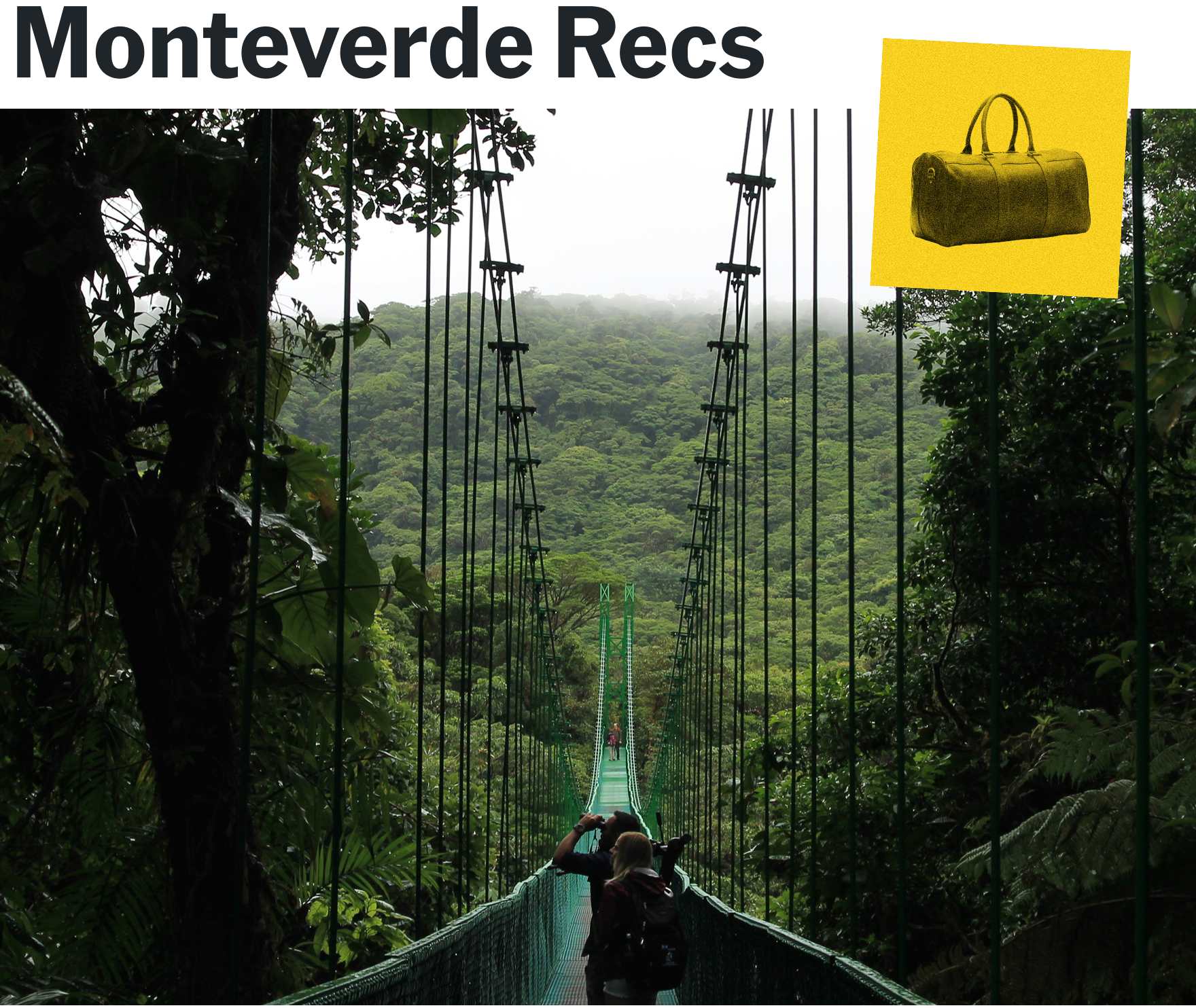 Monteverde recs