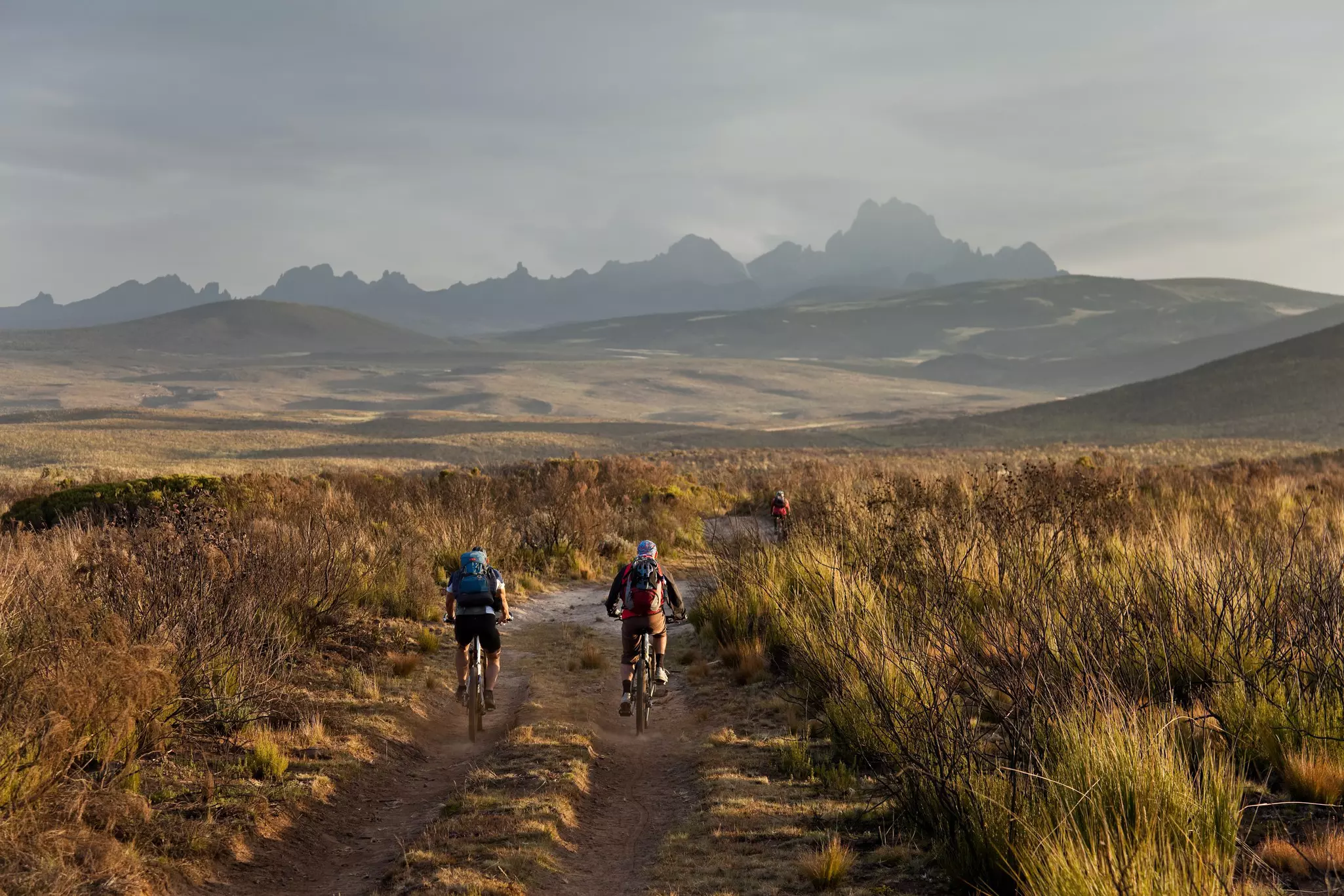 Pause to soak up the wonderful views and solitude in Mt Kenya National Park © Saro17 / Getty Images