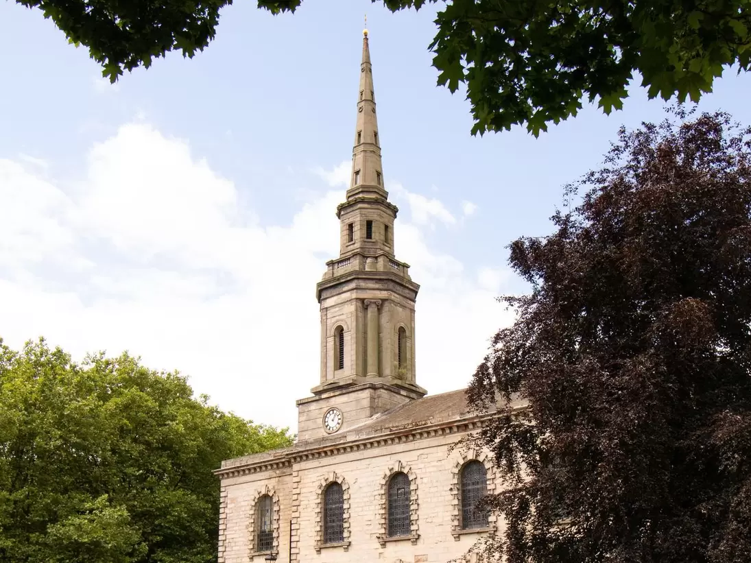 **RIGHTS MANAGED**
St Pauls Church Birmingham. St Pauls has been at the heart of the Jewellery Quarter since 1779. Throughout its history St Paul's has served the JQ as a place of worship, a place of education and welfare, a place of performance, a place where the skills and enterprise of the Birmingham JQ are celebrated, a place set apart for the JQ community of calm reflection and wellbeing.
Uploaded for app use only.