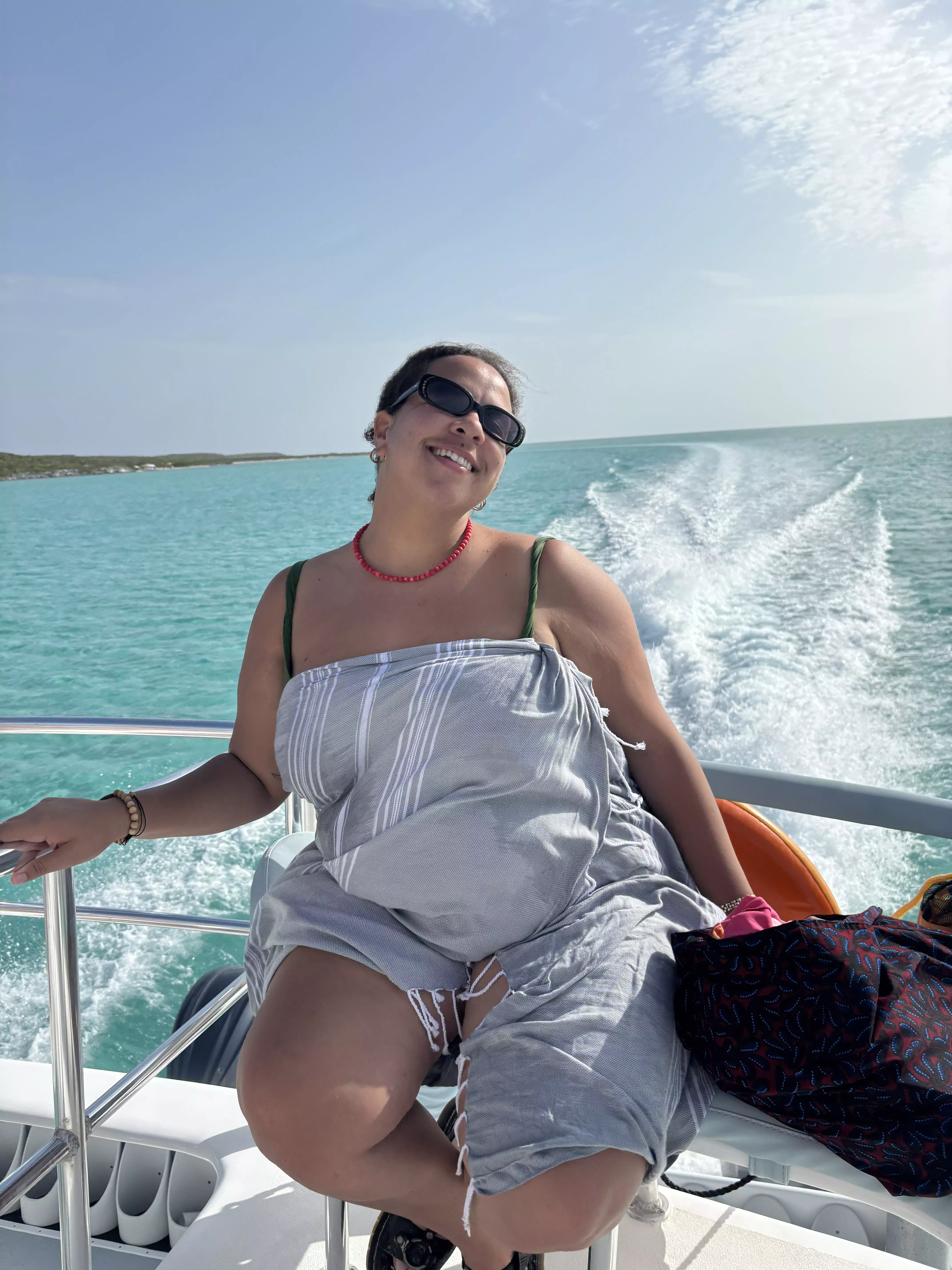 Chamidae on a boat in South Caicos.