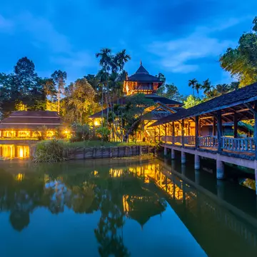 CHIANG RAI, THAILAND - JULY 17, 2018: Mae Fah Luang Foundation under Royal Patronage. Mae Fah Luang art and culture park in Chiang rai ,Thailand.; Shutterstock ID 1139324420;