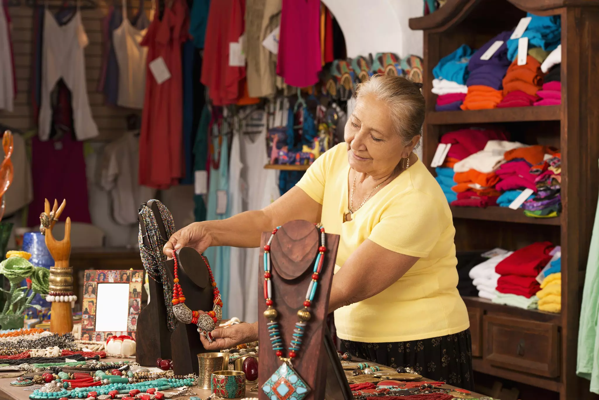 Mexican jewellery is often very colourful (c) Sollina Images/Getty Images