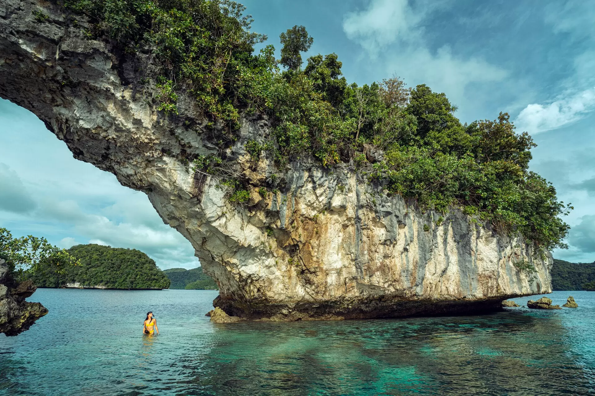 Go off-grid in Palau, a Best in Travel pick for 2024 @ Courtesy Four Seasons Explorer