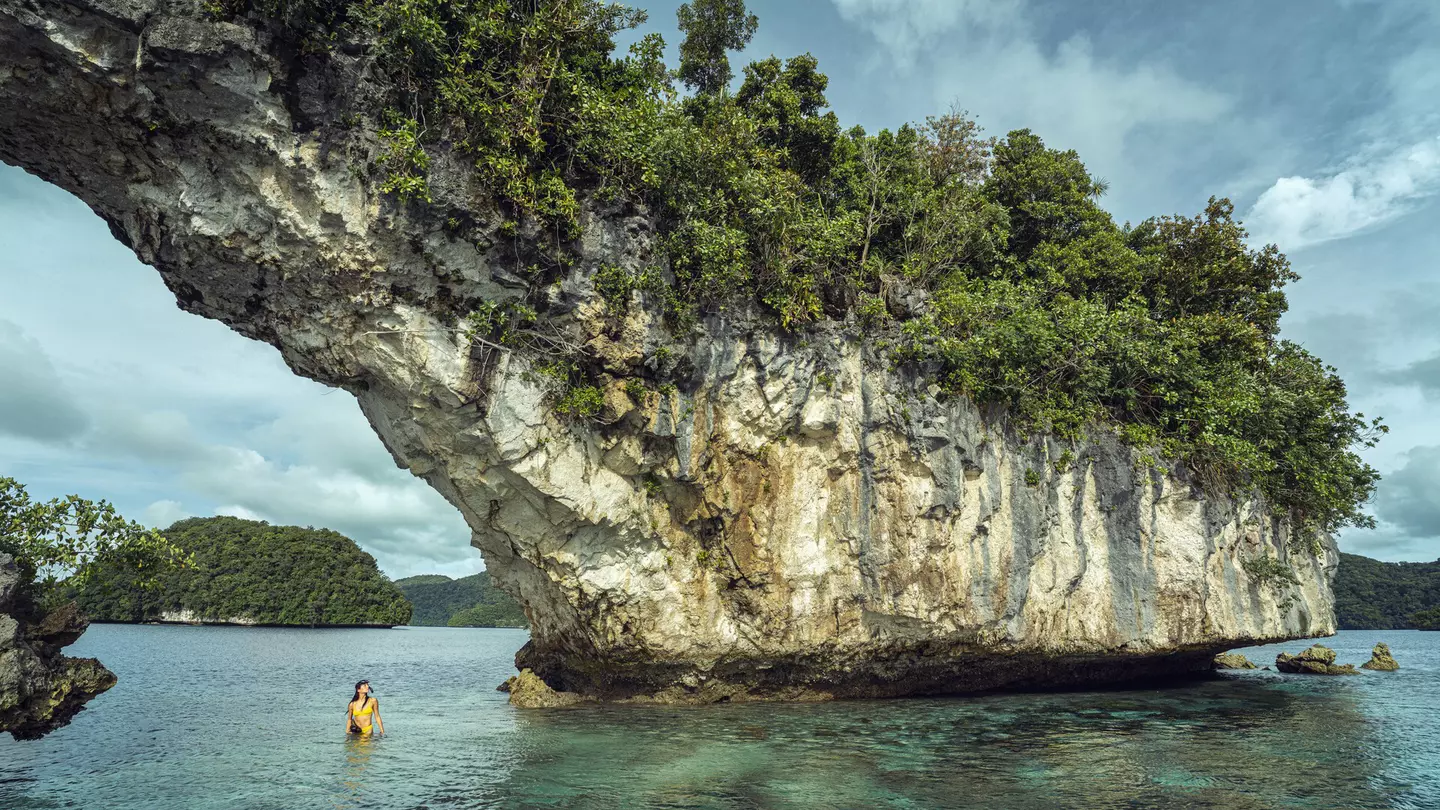 Go off-grid in Palau, a Best in Travel pick for 2024 @ Courtesy Four Seasons Explorer