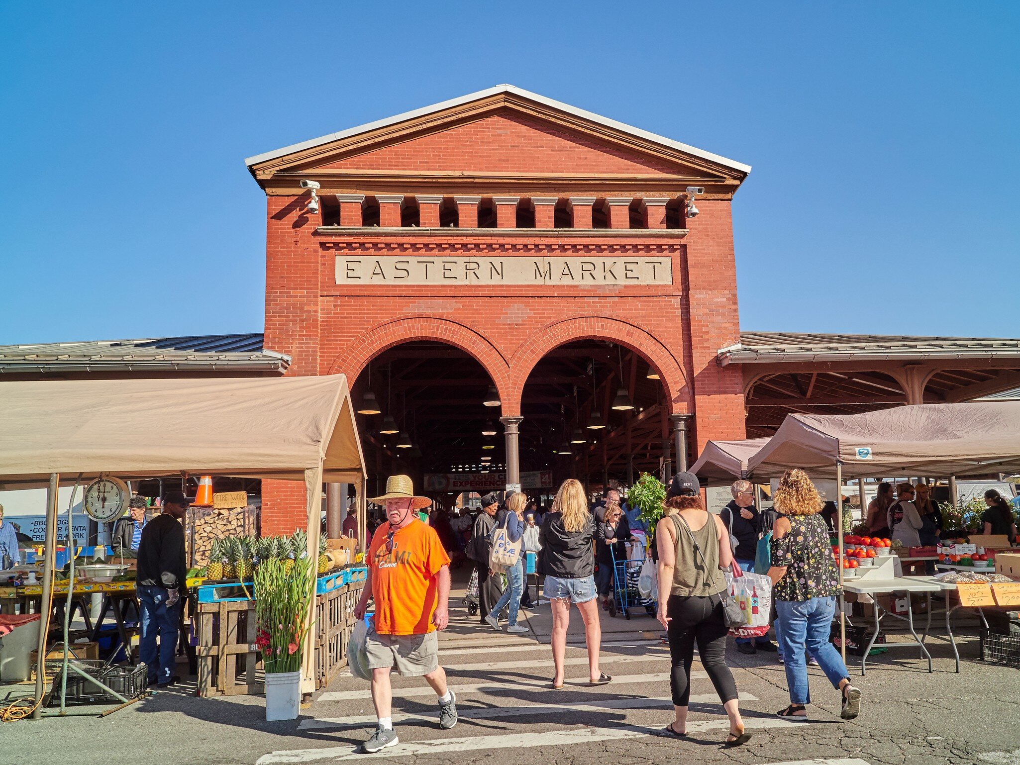 Detroit, Michigan / USA September 8, 2019 Eastern Market entrance outdoor public market.; Shutterstock ID 1500751754;