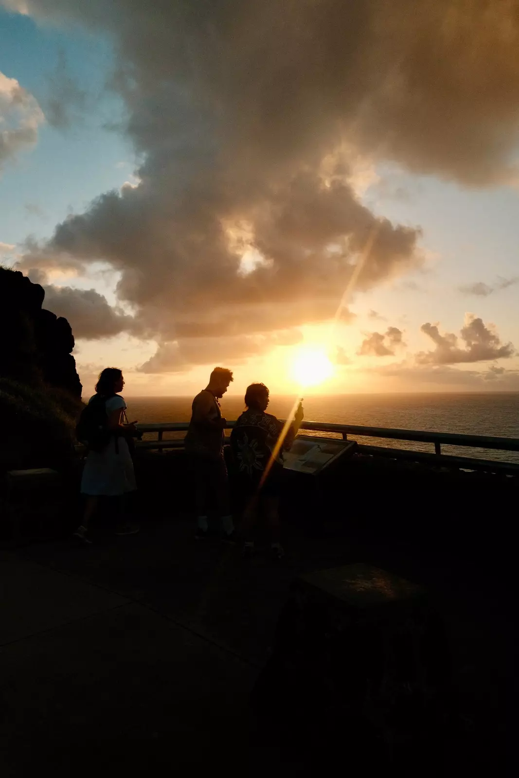 Sunrise over the sea