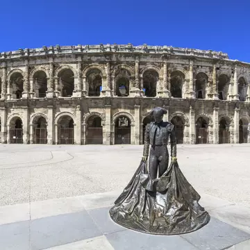 Roman Amphitheater in Nimes, France