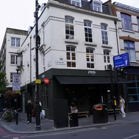 FWD Coffee in Shoreditch, London