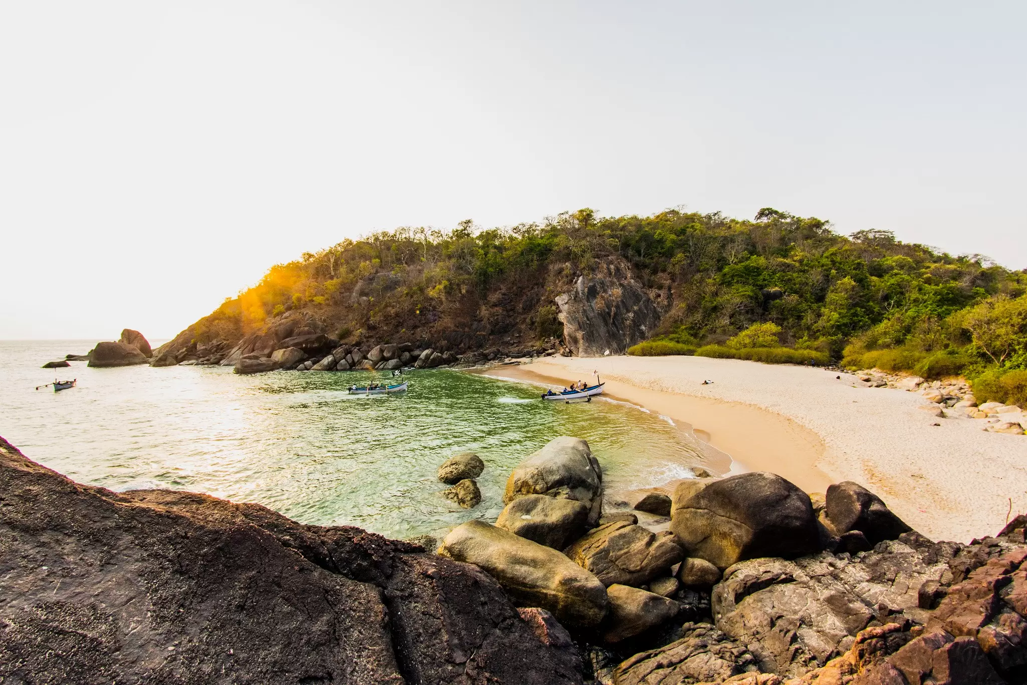 It might have a faraway feel, but Butterfly Island is actually part of the Indian mainland. Puneet Vikram Singh / Getty Images