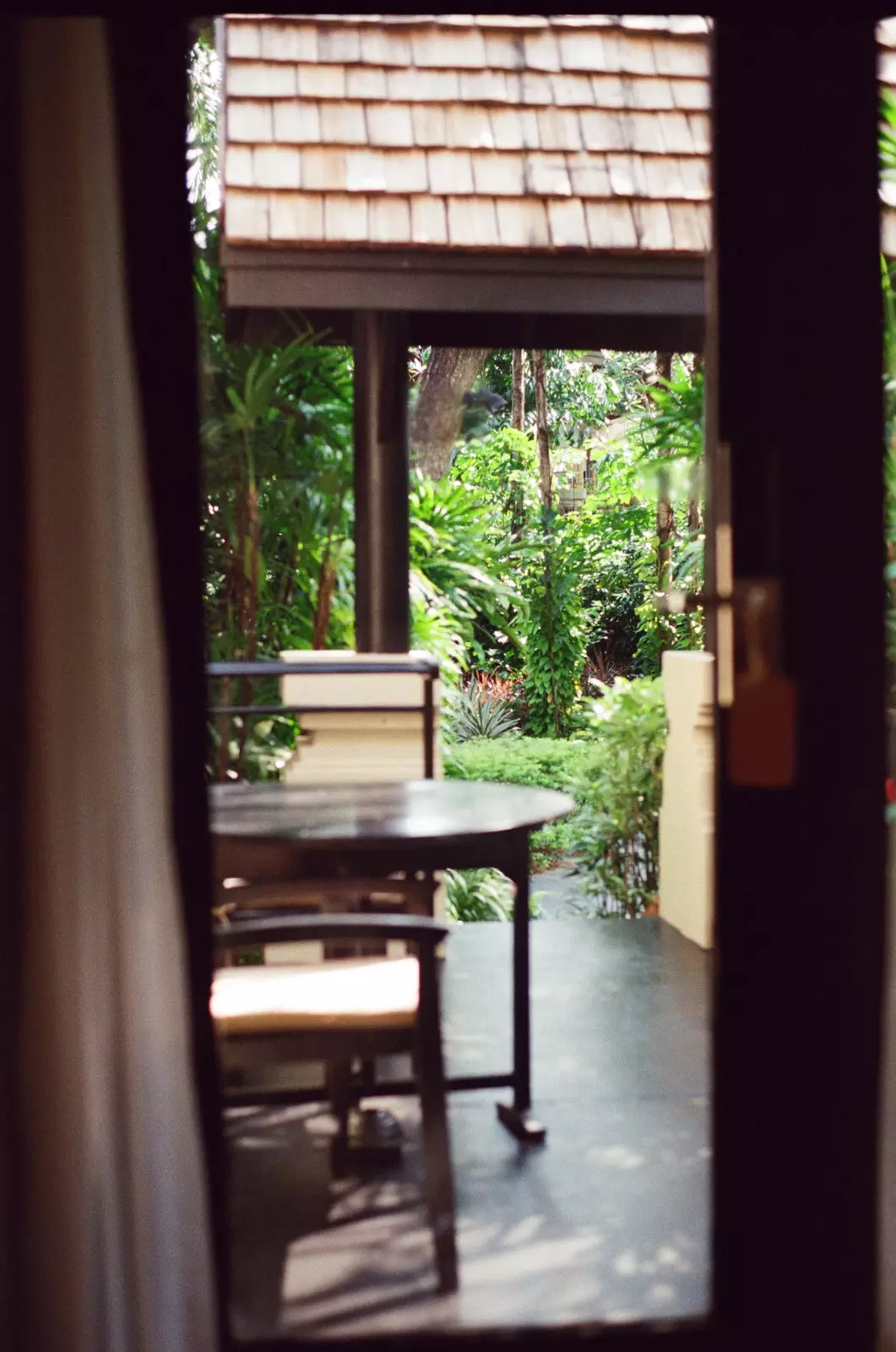 Room porch at Anantara Bophut in Koh Samui, Thailand