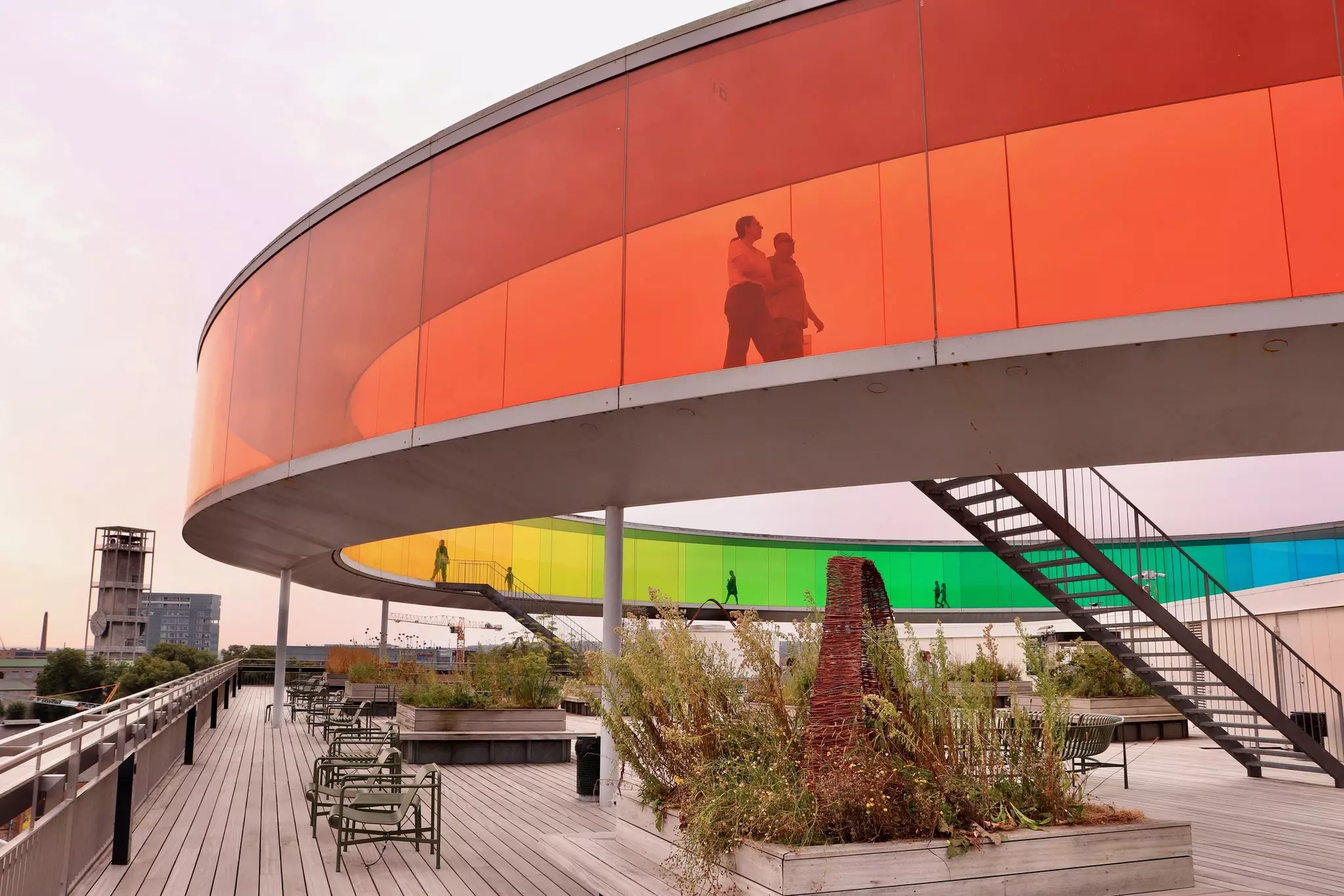 The Aros Art Museum, a famous place in the city.