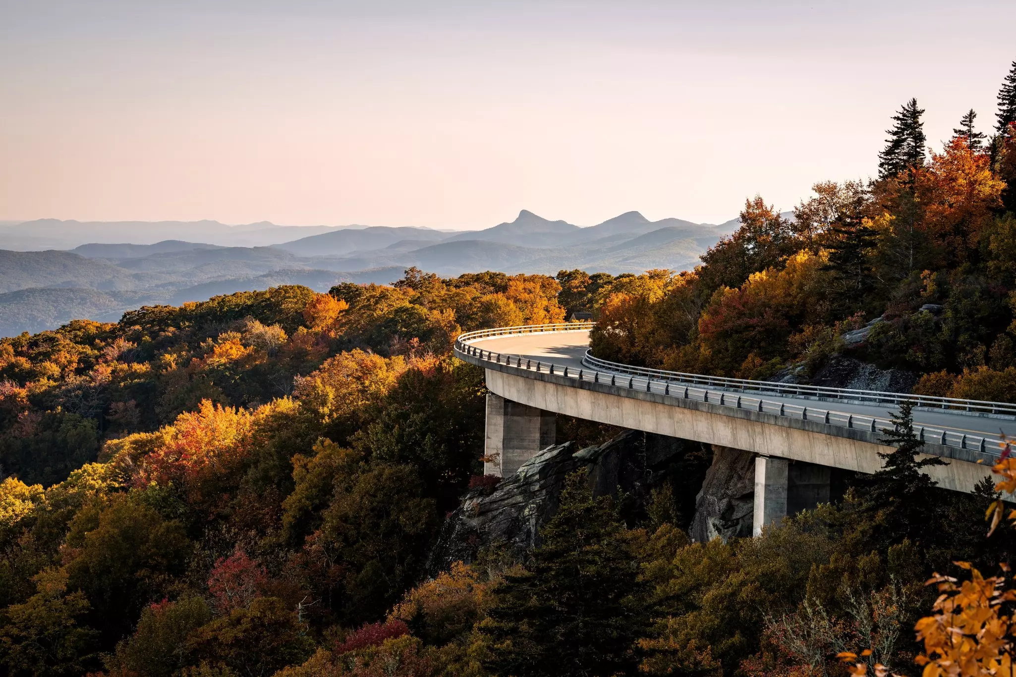 Lynn Cove Viaduct on the Blue Ridge Parkway