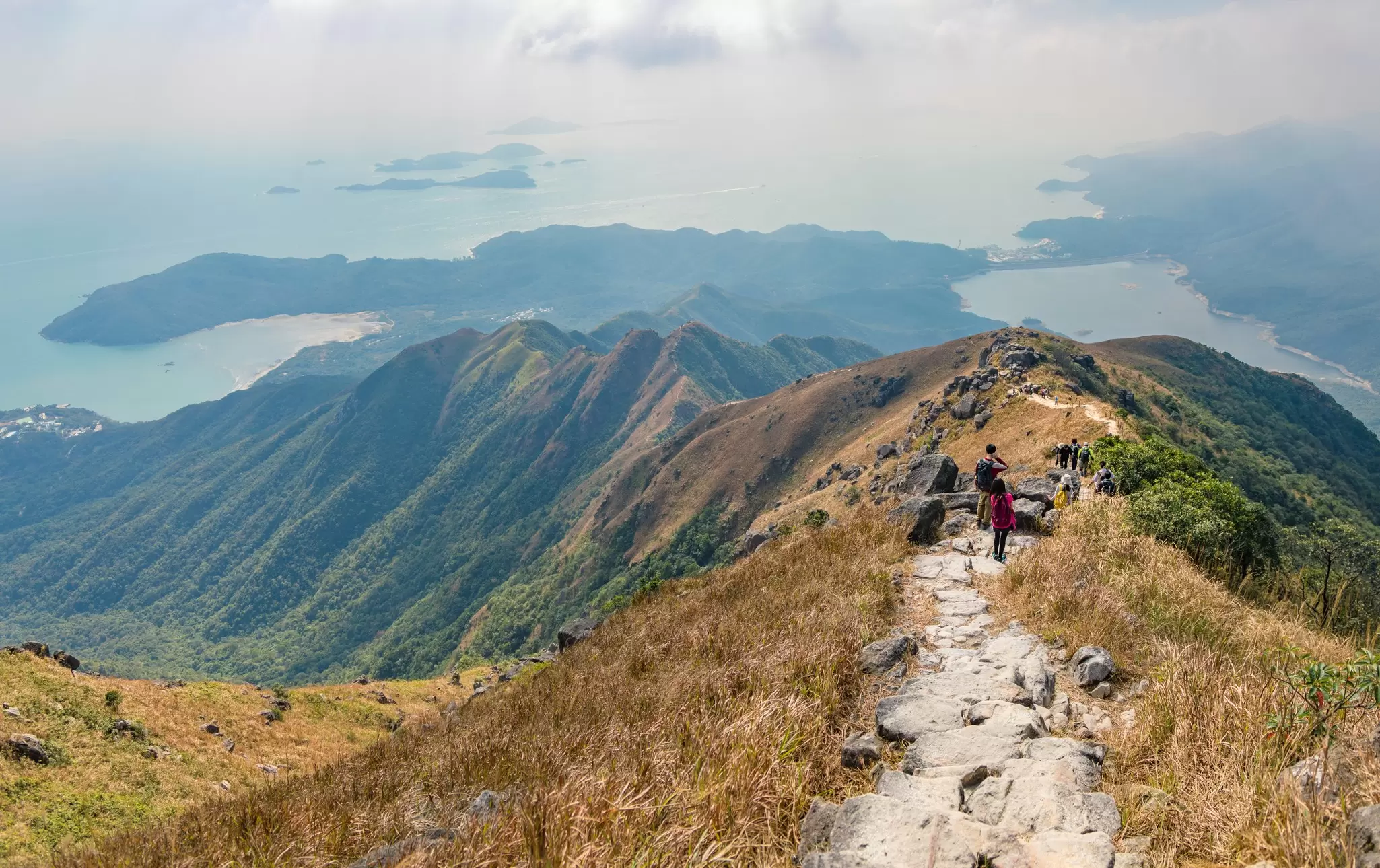 Hiking in Sai Kung, Hong Kong. Gorma Kuma/Shutterstock