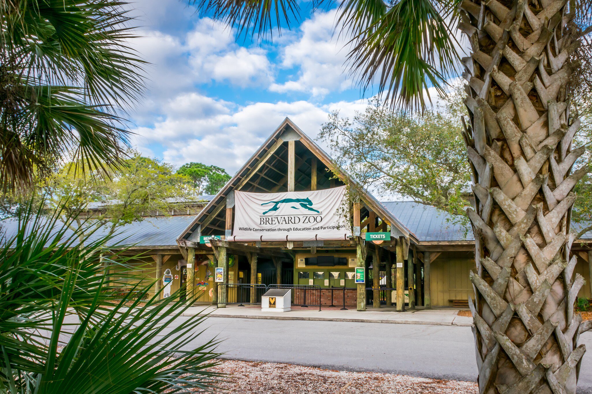 MELBOURNE FLORIDA, FEB 23 2019: Brevard Zoo is a 75 acre facility located in Melbourne, Florida. The zoo is home to more than 900 animals.; Shutterstock ID 1328105954;