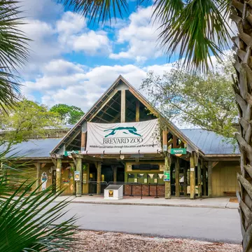 MELBOURNE FLORIDA, FEB 23 2019: Brevard Zoo is a 75 acre facility located in Melbourne, Florida. The zoo is home to more than 900 animals.; Shutterstock ID 1328105954;