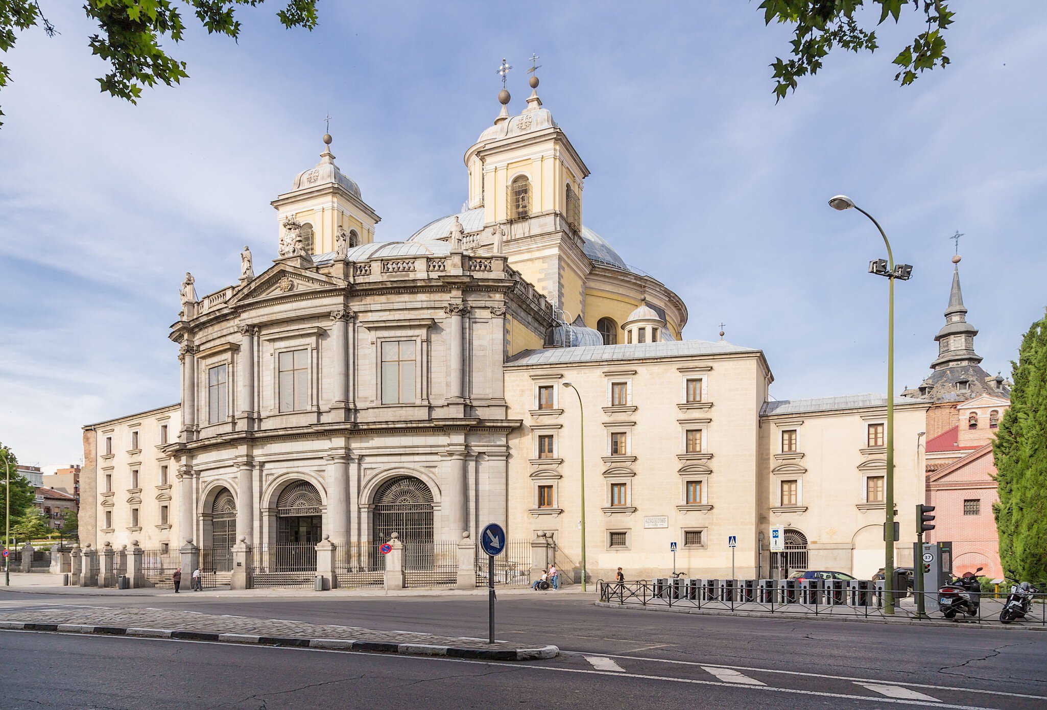 The Royal Basilica of San Francisco el Grande in Madrid, Spain