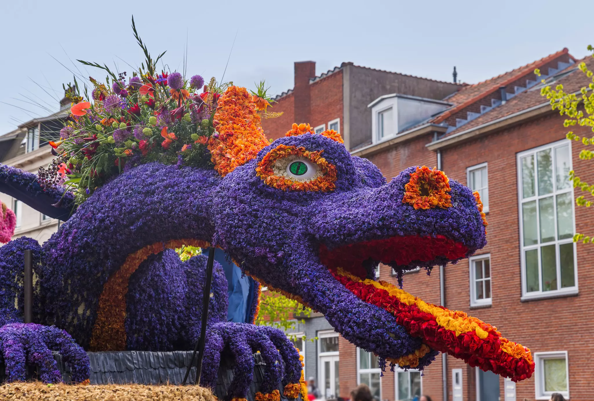 At the Bloemencorso (Flower Parade), floats entirely made of flowers take many forms © TPopova / Getty Images