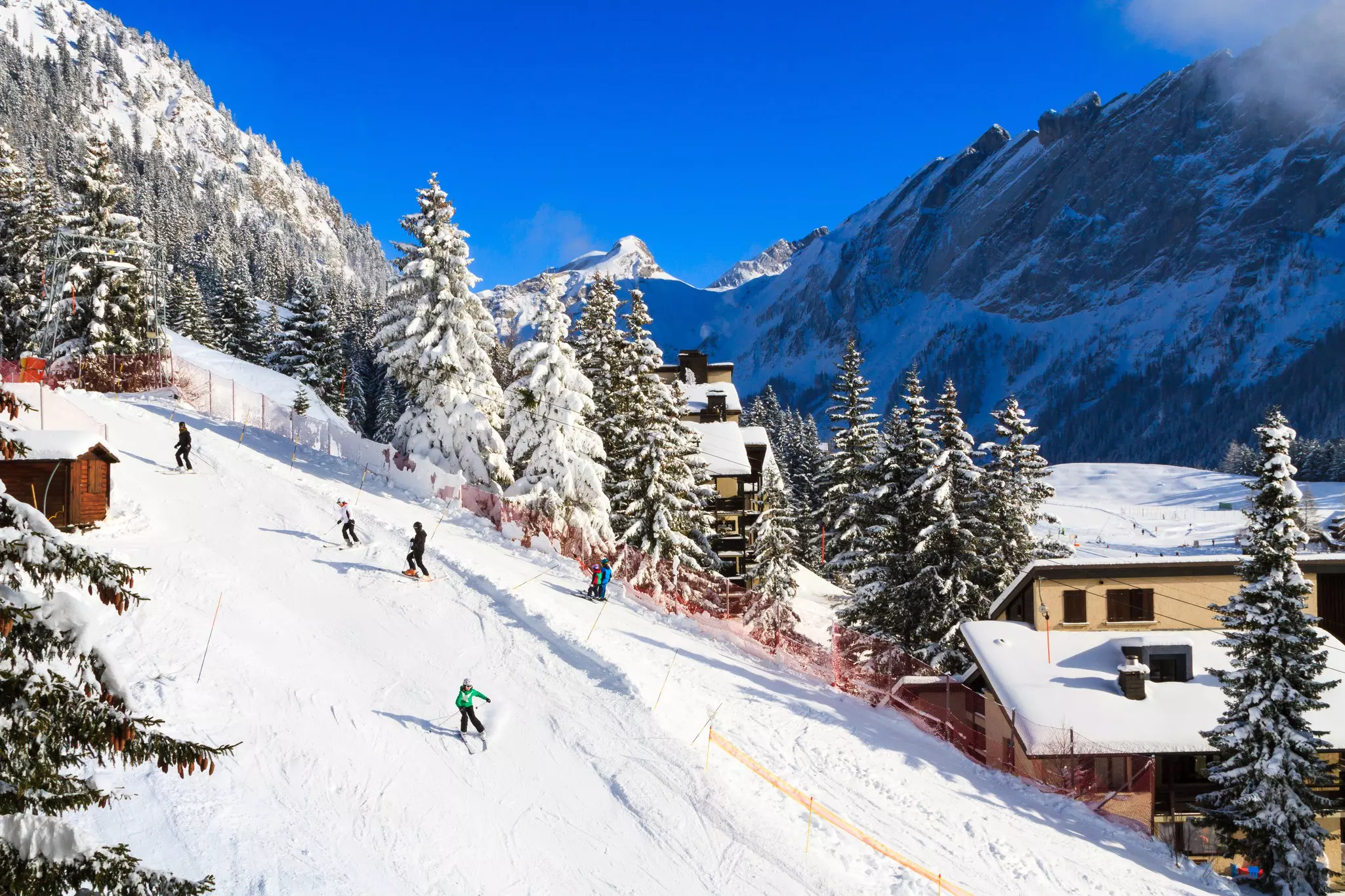 Make your way to Villars-sur-Ollon for wintertime fun © Elena Klippert / Shutterstock