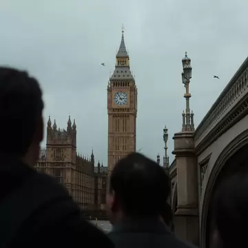 View of the Big Ben in London, UK.