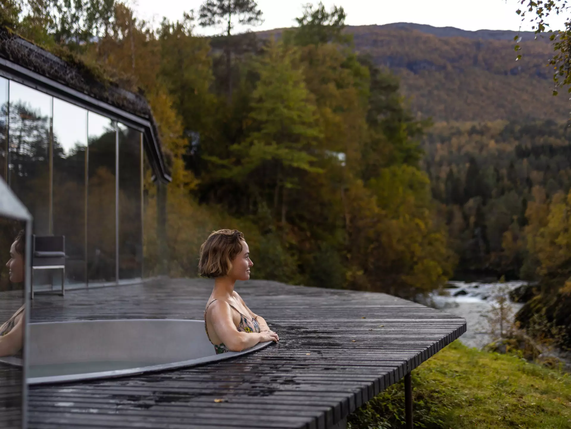 The luxurious Juvet Landscape Hotel combines top-notch Scandinavian design with natural beauty © Courtesy of TheTravelBook / Juvet Landscape Hotel