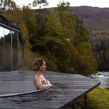 The luxurious Juvet Landscape Hotel combines top-notch Scandinavian design with natural beauty © Courtesy of TheTravelBook / Juvet Landscape Hotel