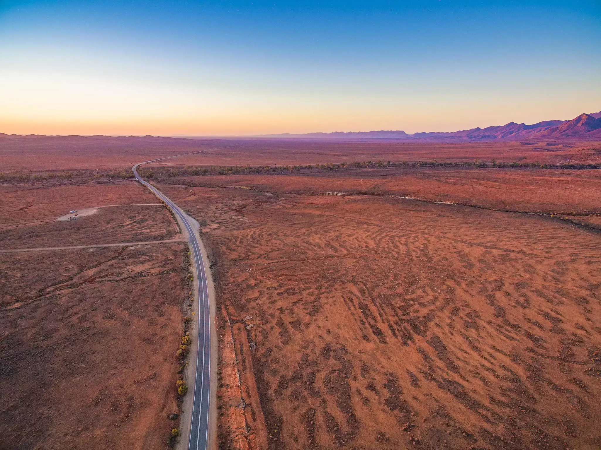Concentrate on one region like South Australia's Ikara-Flinders Ranges National Park and nearby Clare Valley. Getty Images