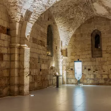 December 25, 2019. Acre Israel. Сomplex of underground halls, which was built and used by the Knights Hospitaller.; Shutterstock ID 1627479337;