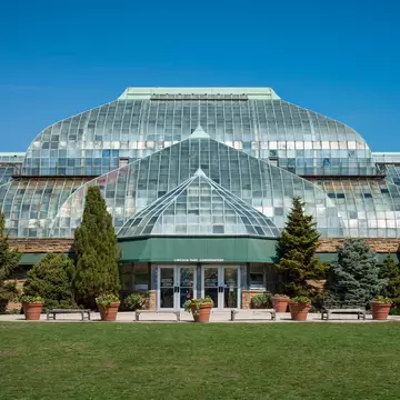 Lincoln Park Conservatory in Chicago, Illinois