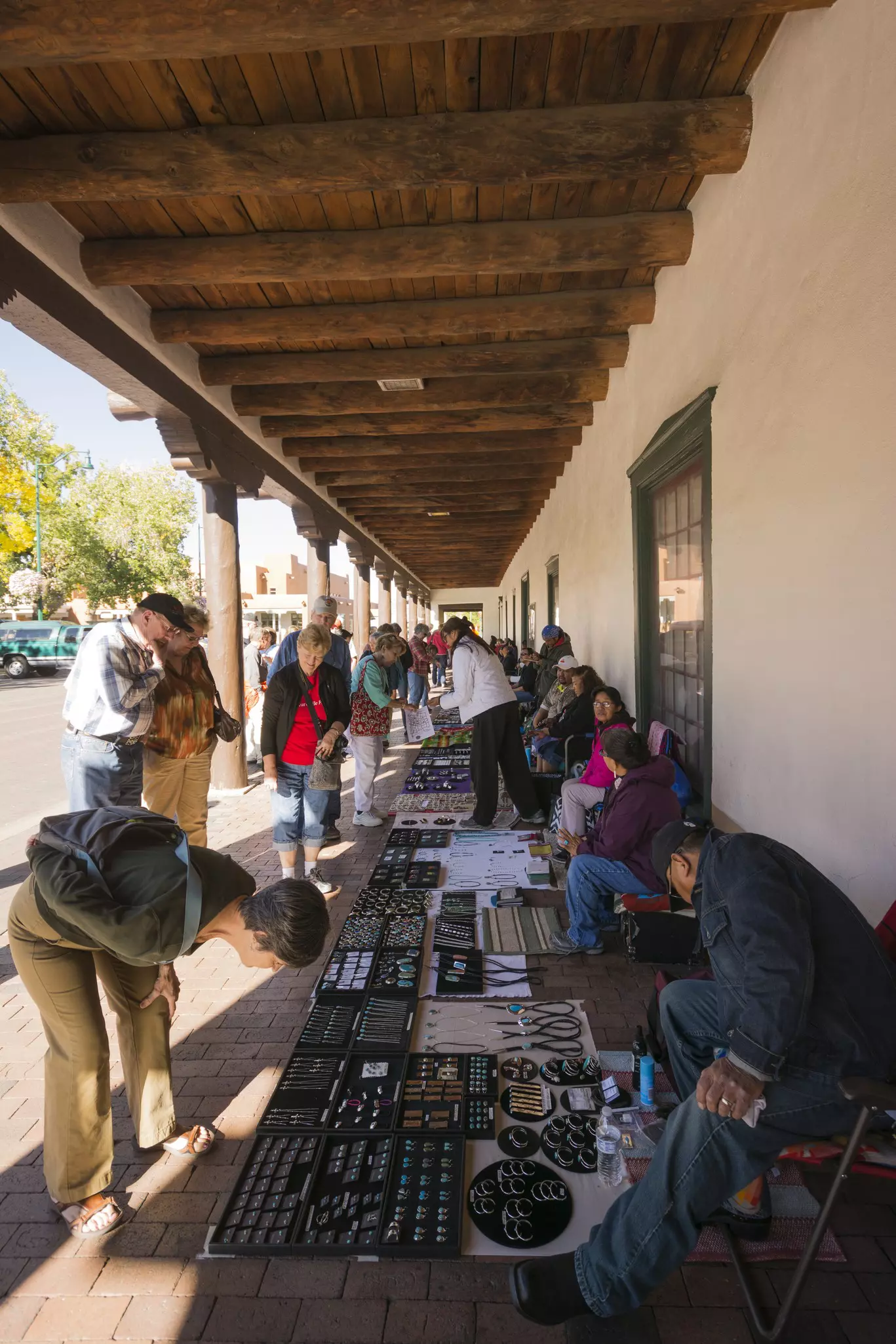 Palace of the Governors in Santa Fe