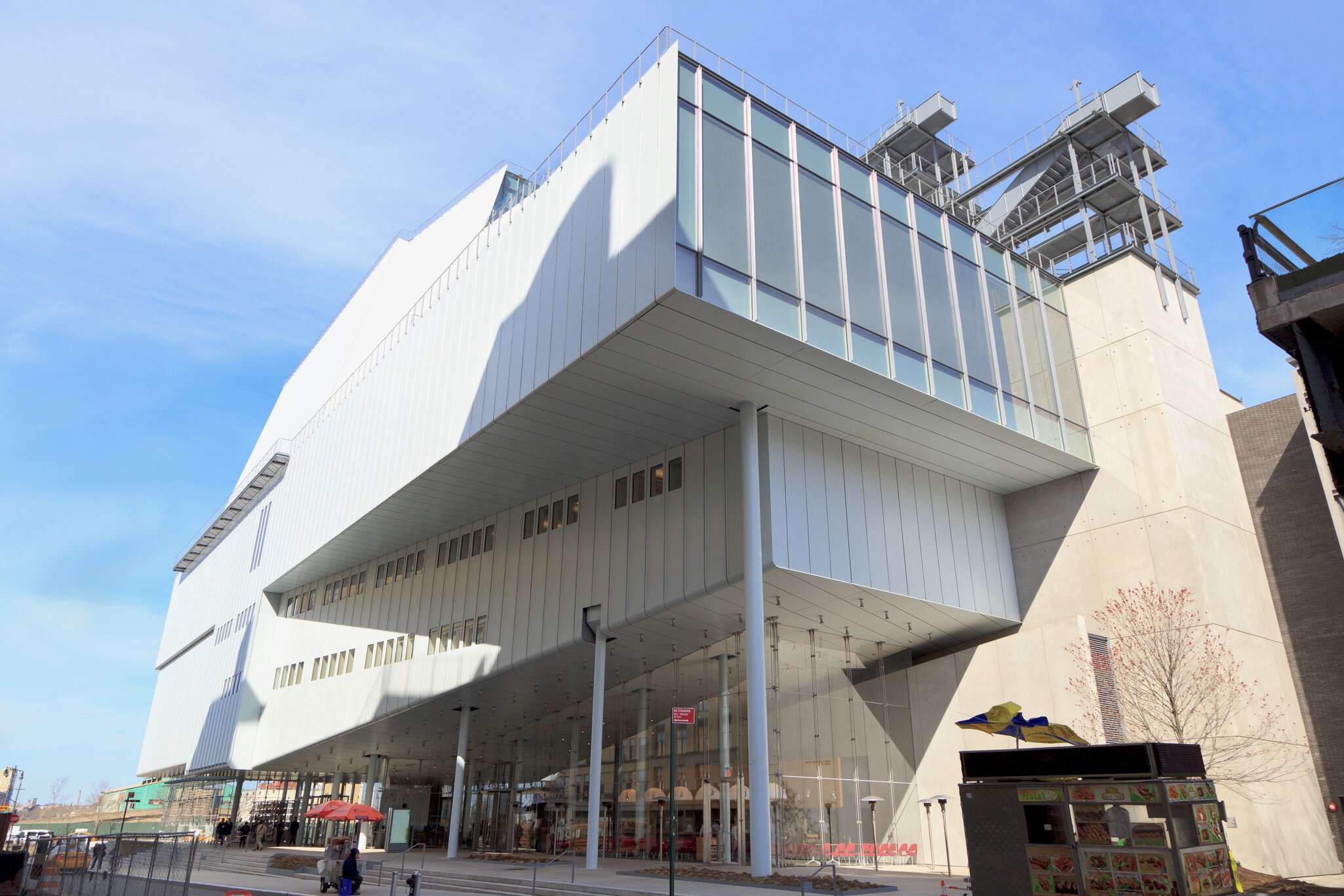 March 22, 2016: The new Whitney museum, a six-story asymmetrical building designed by Renzo Piano.