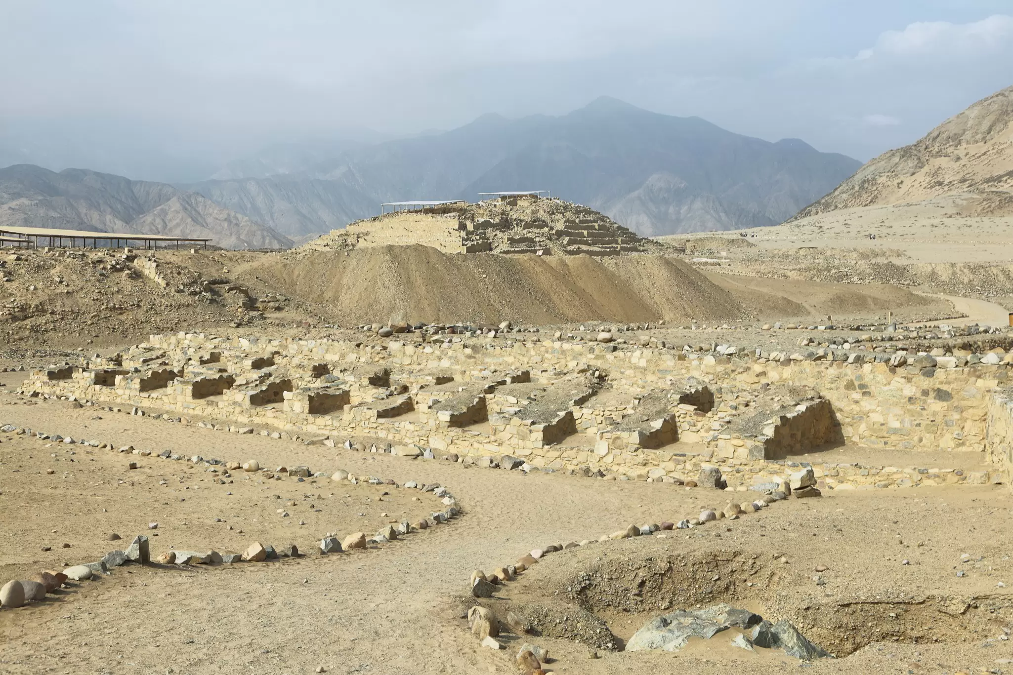 The pyramids and ruins of Caral, a UNESCO World Heritage Site