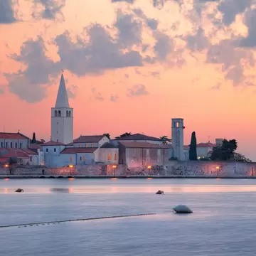 The Euphrasian Basilica overlooks the whole of Poreč © Rudy Balasko / Shutterstock