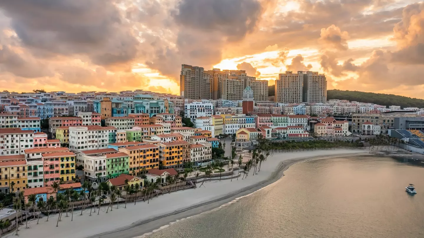 Sunset Town, Phu Quoc, Vietnam. 