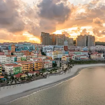 Sunset Town, Phu Quoc, Vietnam. 