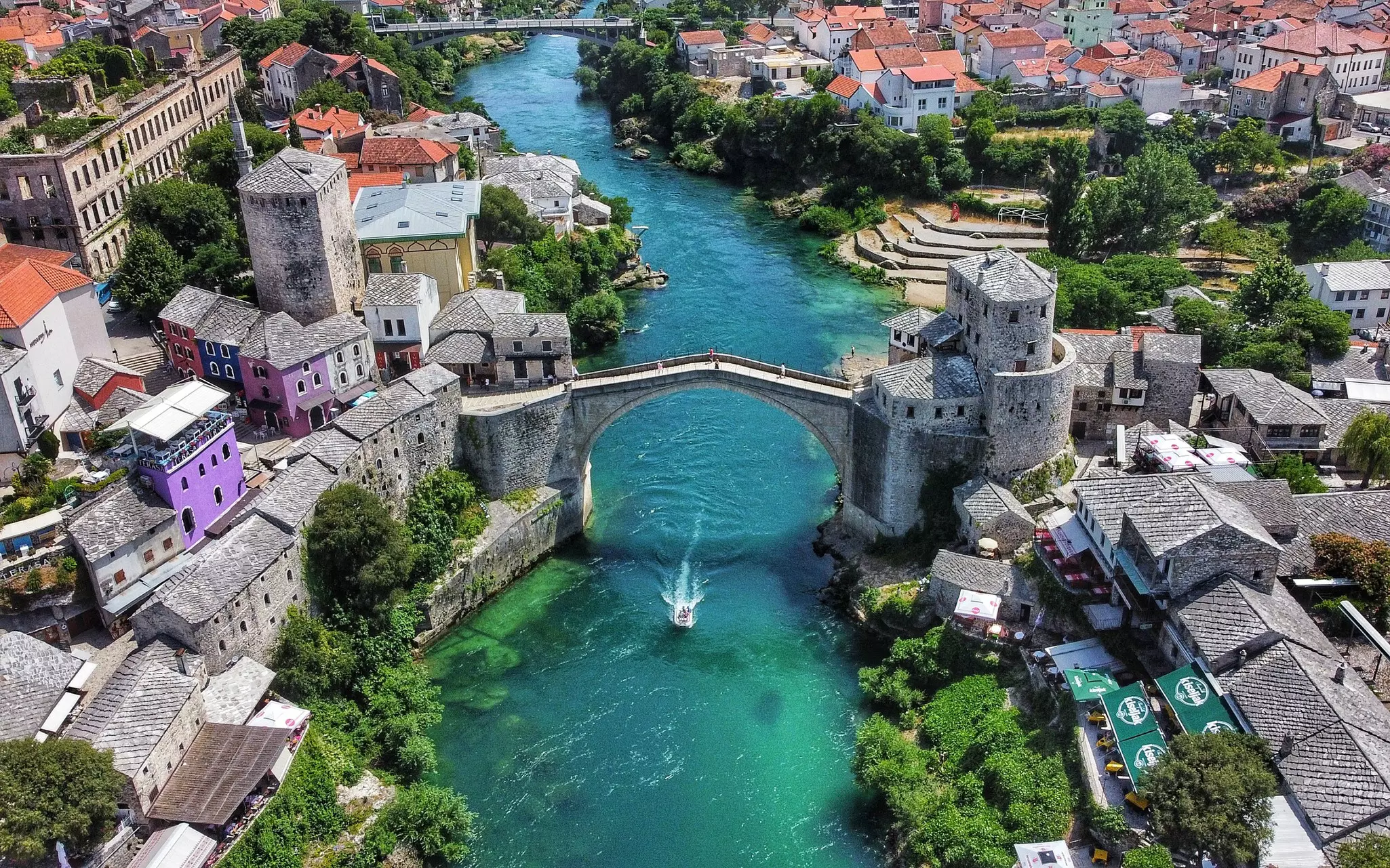 The Stari Most was destroyed in the Bosnian War, then gloriously restored © iStock